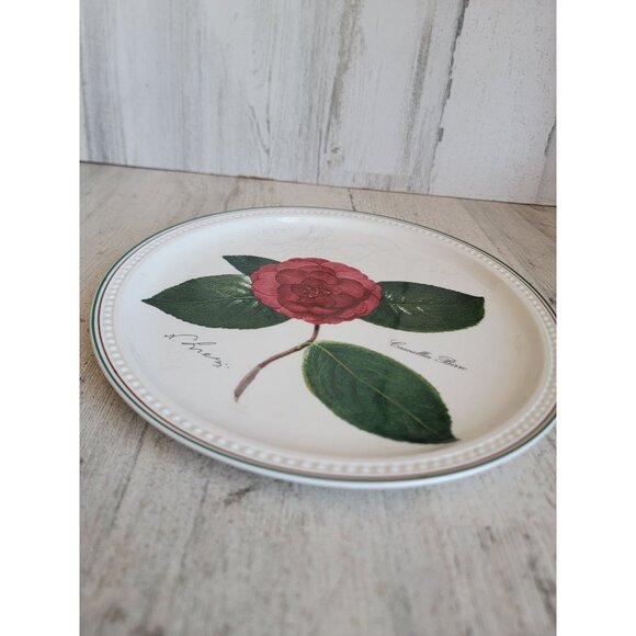 Villieroy Boch Camellia birro rose plate flower vintage home decor kitchen - Picture 8 of 8